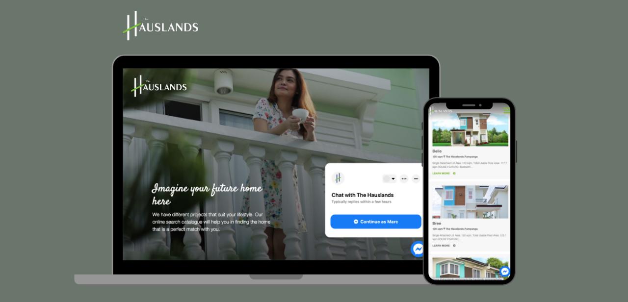 Houslands property website